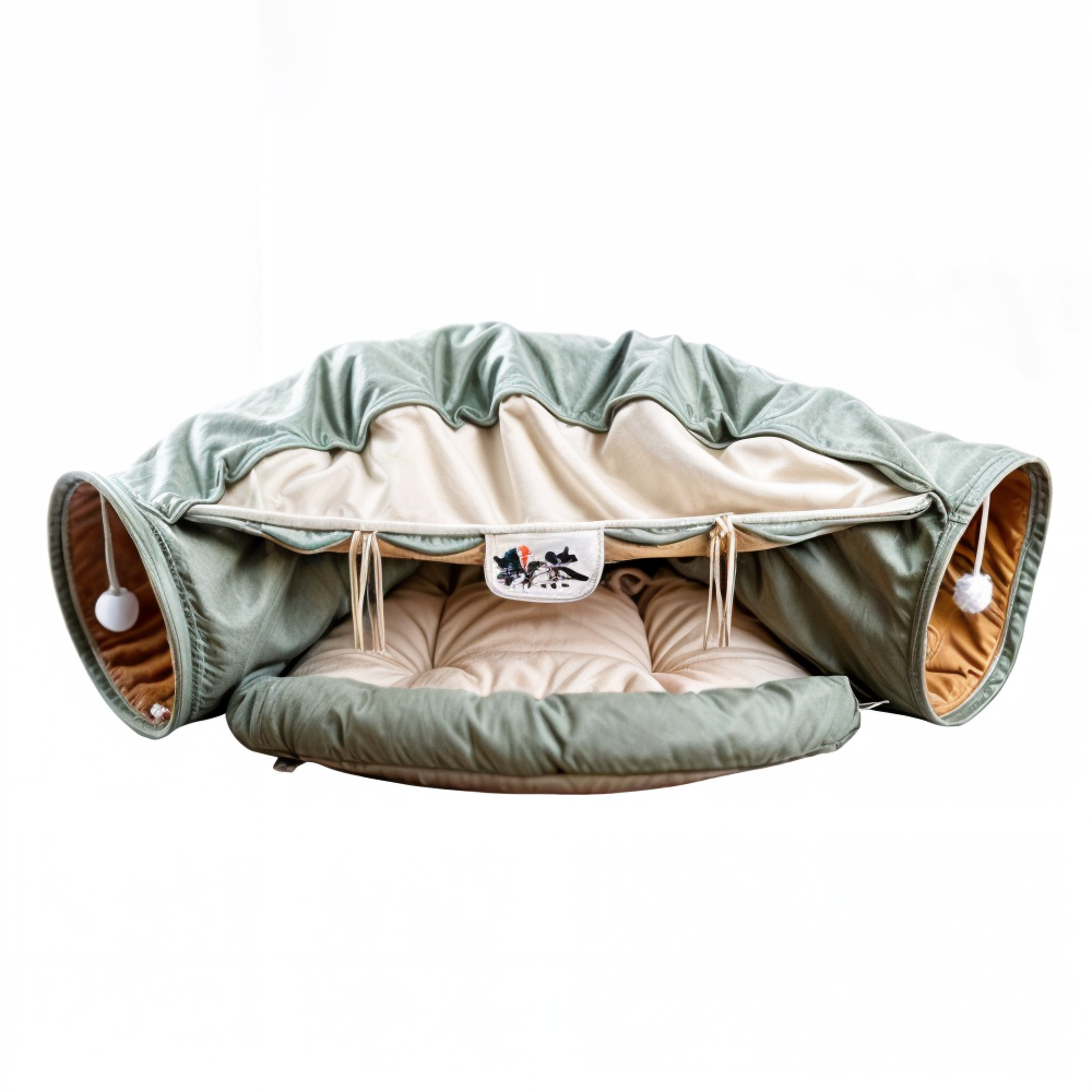 Interactive Collapsible Cat's Tunnel