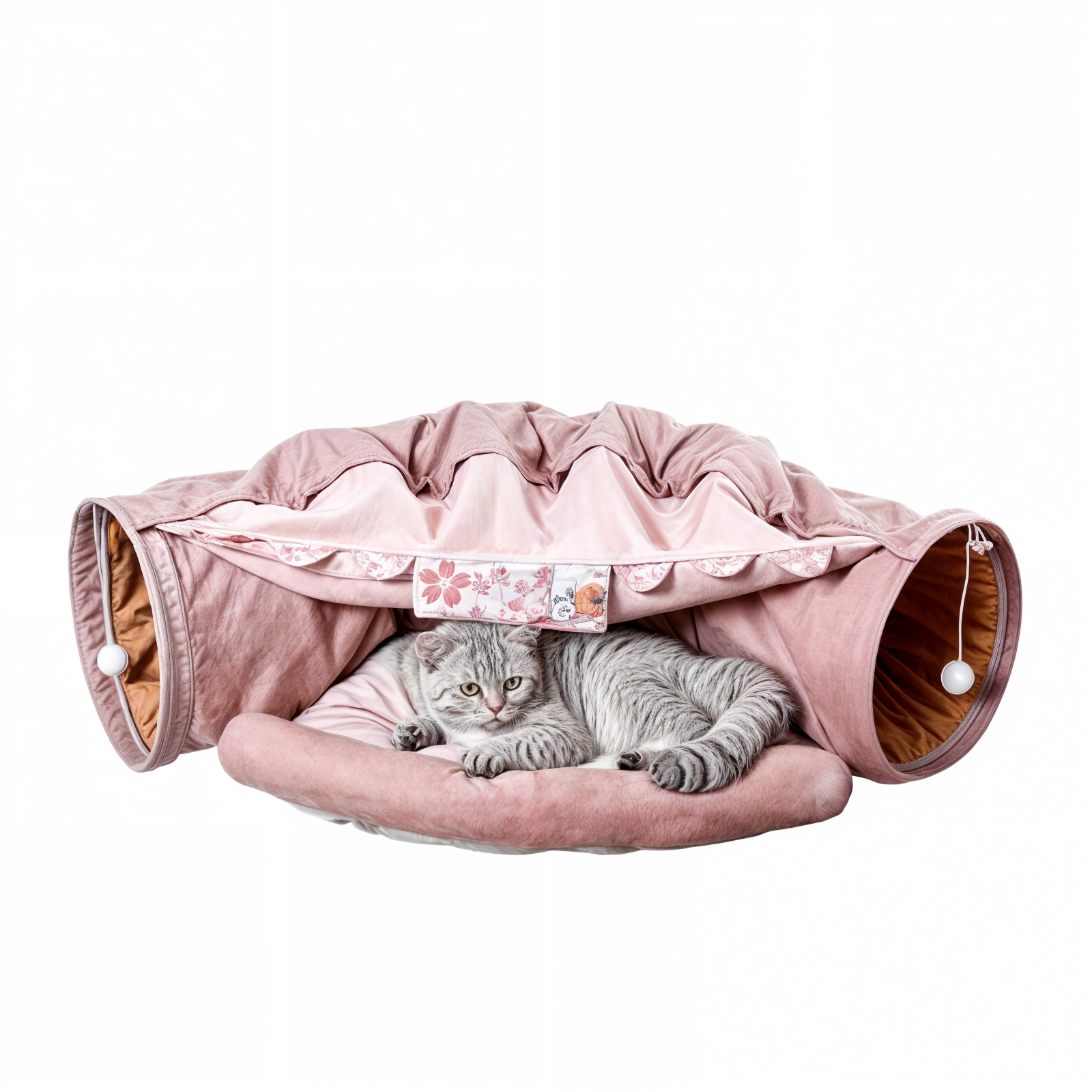 Interactive Collapsible Cat's Tunnel