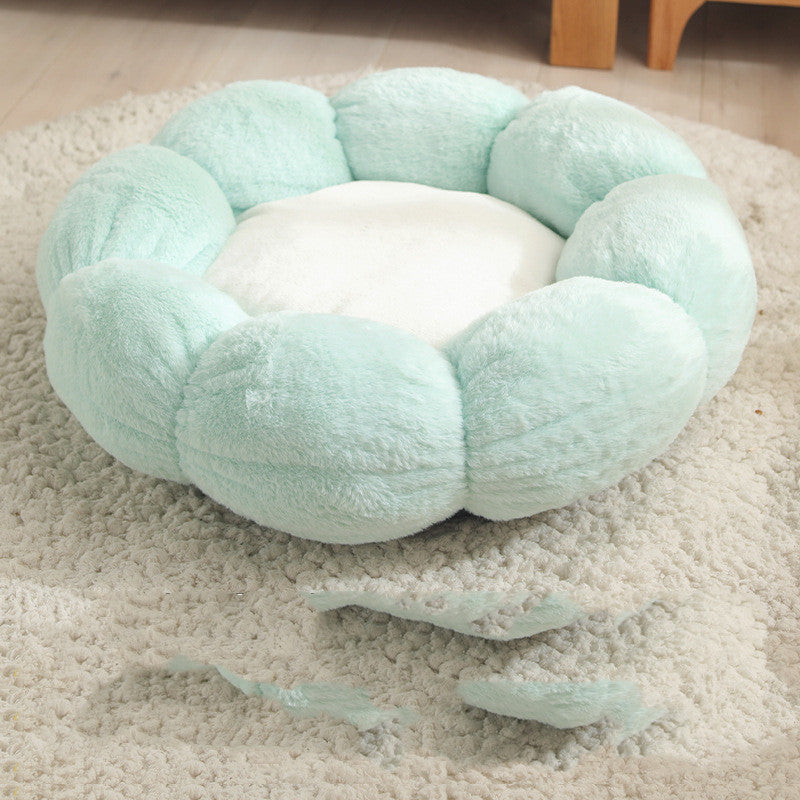 Soft Flower Shaped Pet Bed - Clicky Pet