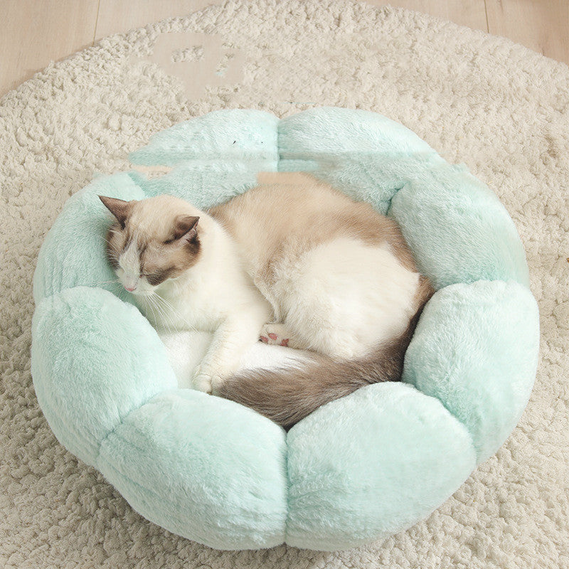 Soft Flower Shaped Pet Bed - Clicky Pet