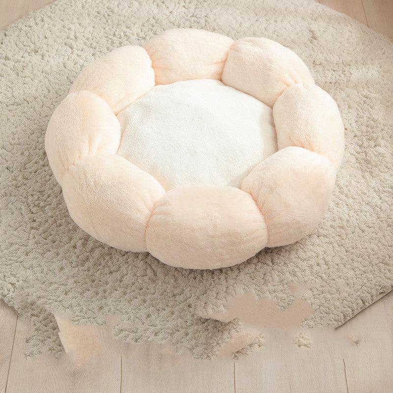 Soft Flower Shaped Pet Bed - Clicky Pet