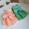 Pet Bowknot Summer Dress - Clicky Pet