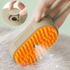 3 In 1 Electric Spray Pet Hair Brush - Clicky Pet