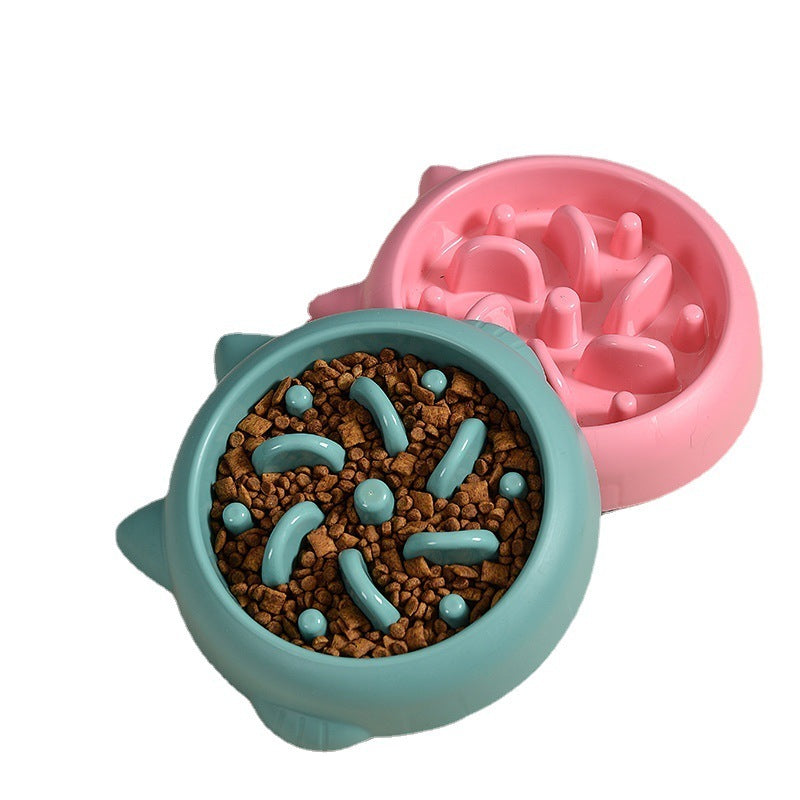 Anti Choking Slow Feeder Pet Bowls - Clicky Pet