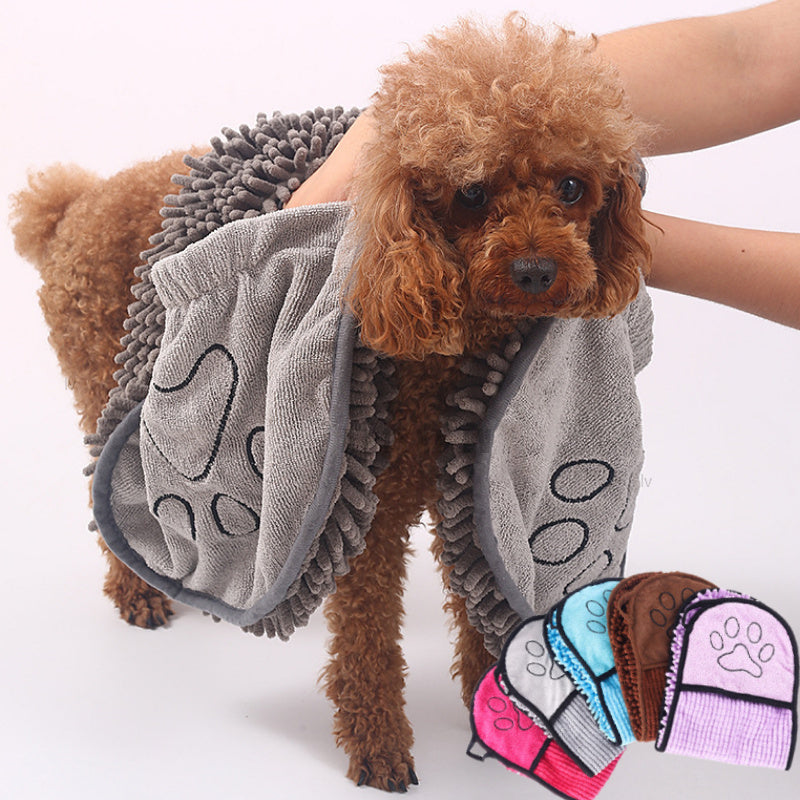 Super Absorbent Microfiber Bath Towels - Clicky Pet