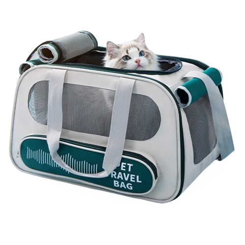 Soft Sided Collapsible Portable Pet Carrier