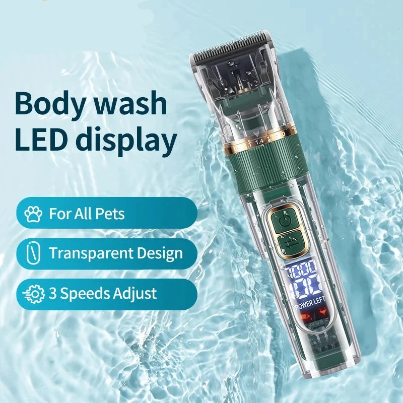 Professional Rechargeable Pet Hair Trimmer - Clicky Pet