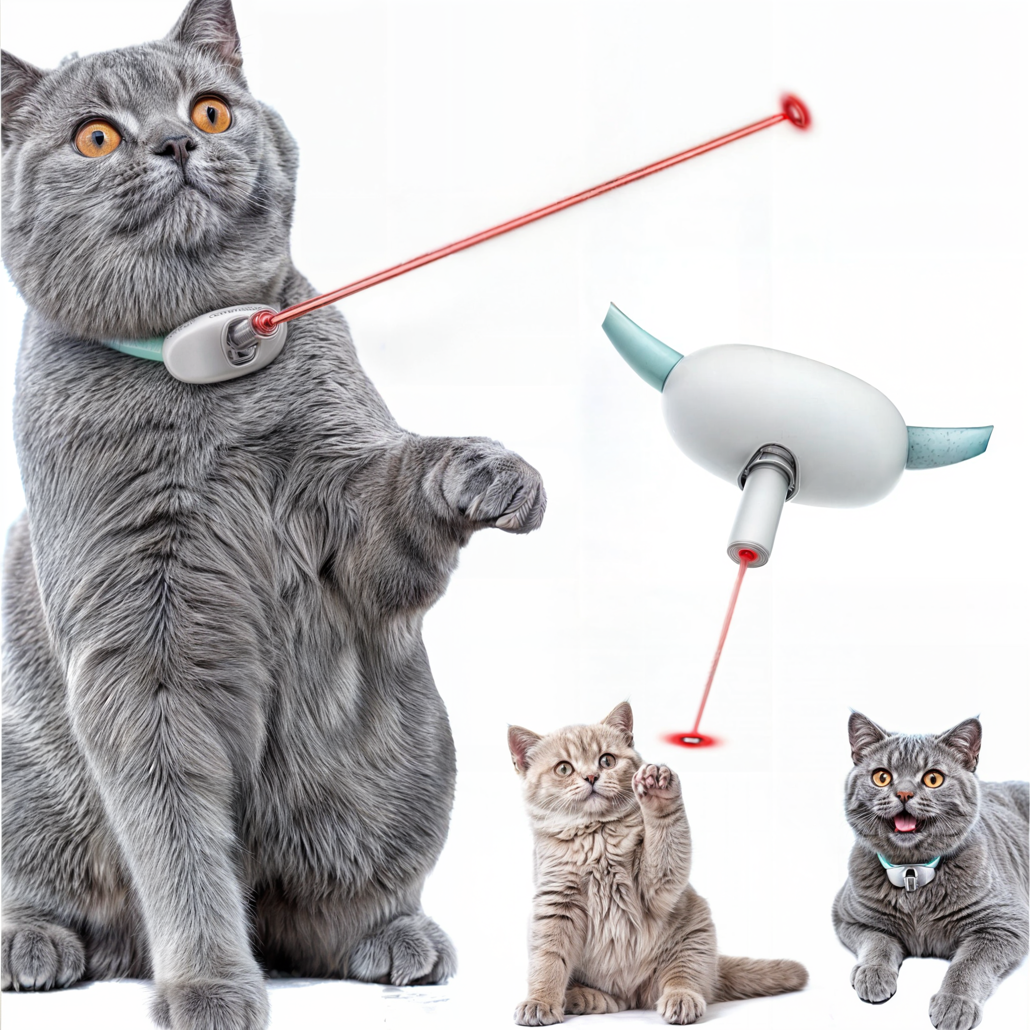 Automatic Smart Laser Teasing Cat Toy