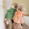 Pet Bowknot Summer Dress - Clicky Pet