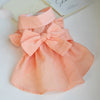 Pet Bowknot Summer Dress - Clicky Pet