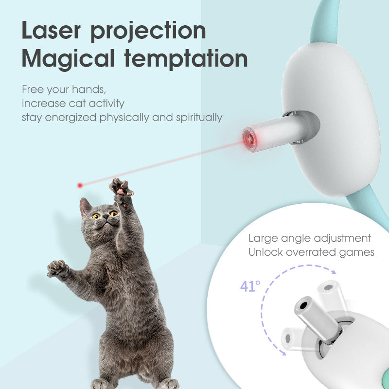 Automatic Smart Laser Teasing Cat Toy - Clicky Pet